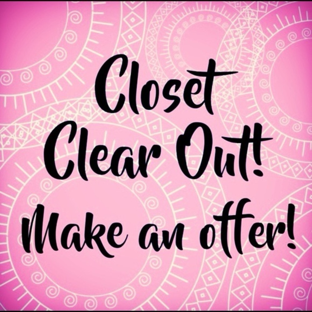 MAKE AN OFFER!  Closet Clear Out!
